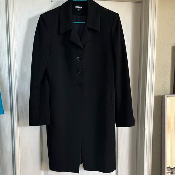 Epic New York black 3 button Long classic Blazer - Picture 2 of 12